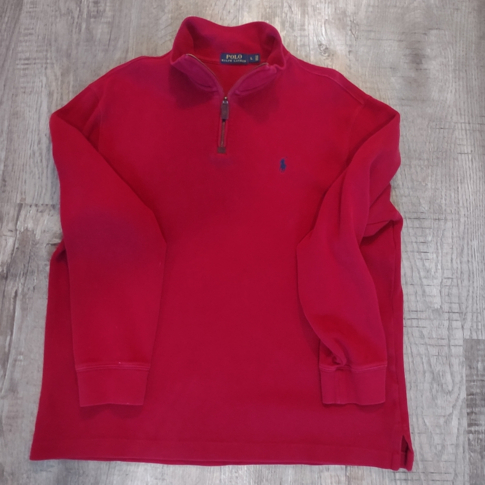 Quarter Zip Long Sleeve Pullover